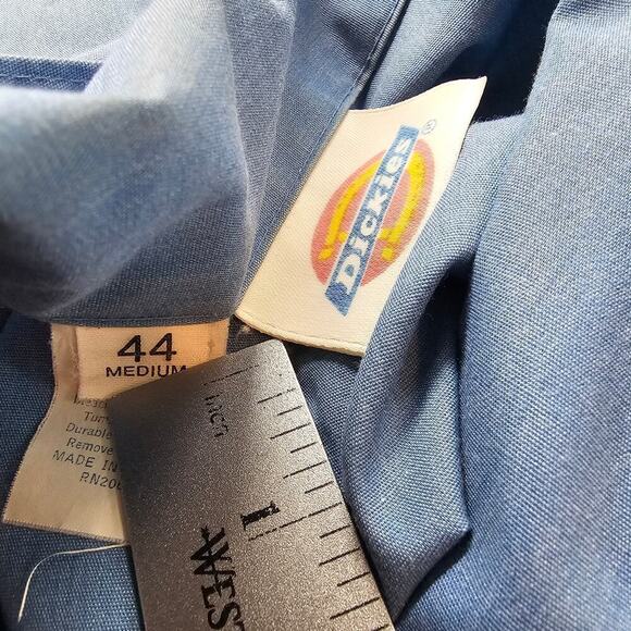 Dickies Vintage Coveralls Mens Size 44 Medium Blue 90s Utility Streetwear Grunge - Picture 13 of 14